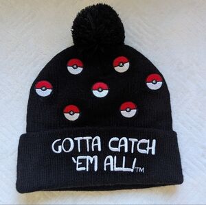 Pokemon Pokeball Gotta Catch Em All Beanie
